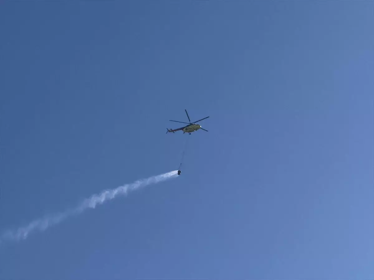 İzmir’de Bahçe Evinde Çıkan Yangın Korkuttu!