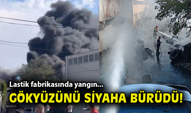 Lastik Tamir Dükkanında Yangın: Felaket Önlen…