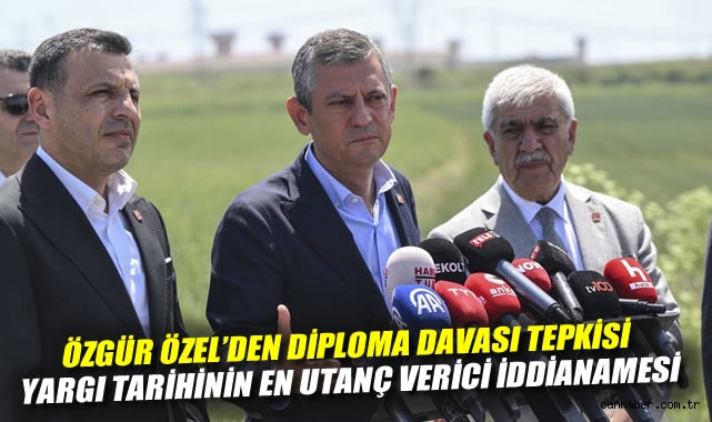 Özgür Özel: İmamoğlu Davası Yargı Utancı!