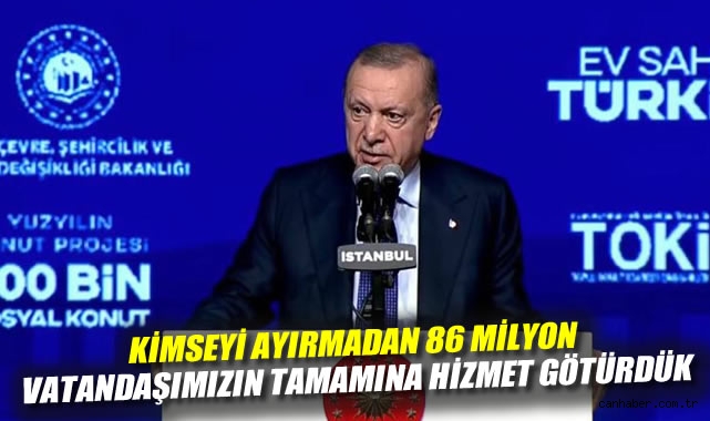 Erdoğan: 23 Yıldır Her An Milletimizin Yanındayız