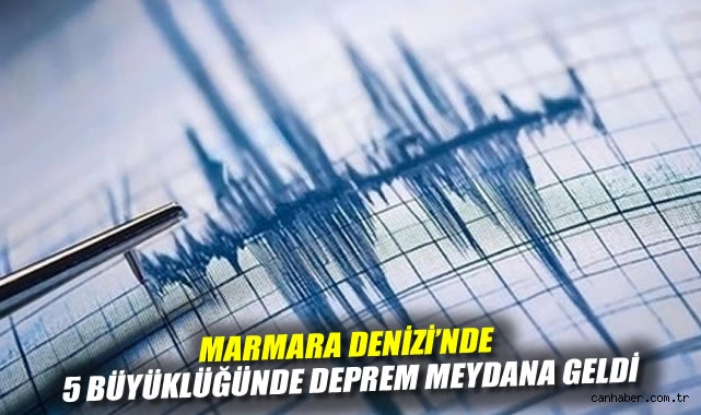 Marmara’da 5.0 Büyüklüğünde Deprem Meydana Geldi!