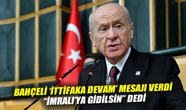 Bahçeli: MHP, İmralı Heyetine Katılmaya Hazır!