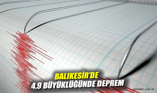 Balıkesir Sındırgı’da 4,9 Şiddetinde Deprem!