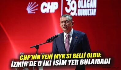CHP Yeni MYK’sını Belirledi, Özgür Özel Vurgusu!