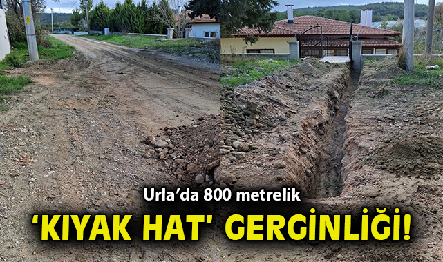 Urla’da Özel Doğalgaz Hattı İddiası Tartışma Yarattı