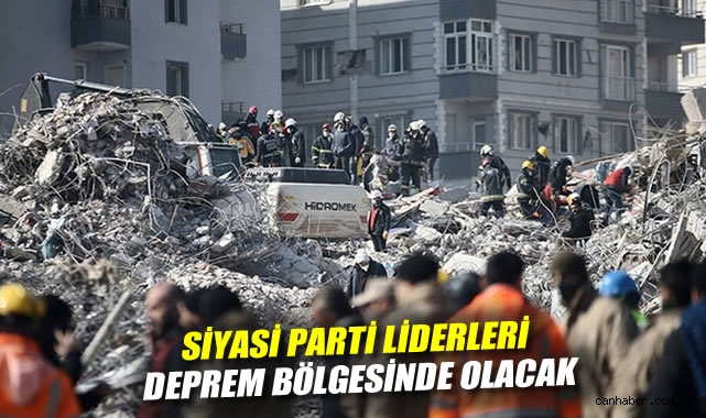 Depremin 3. Yılında Liderler Depremzedelerle Buluşacak