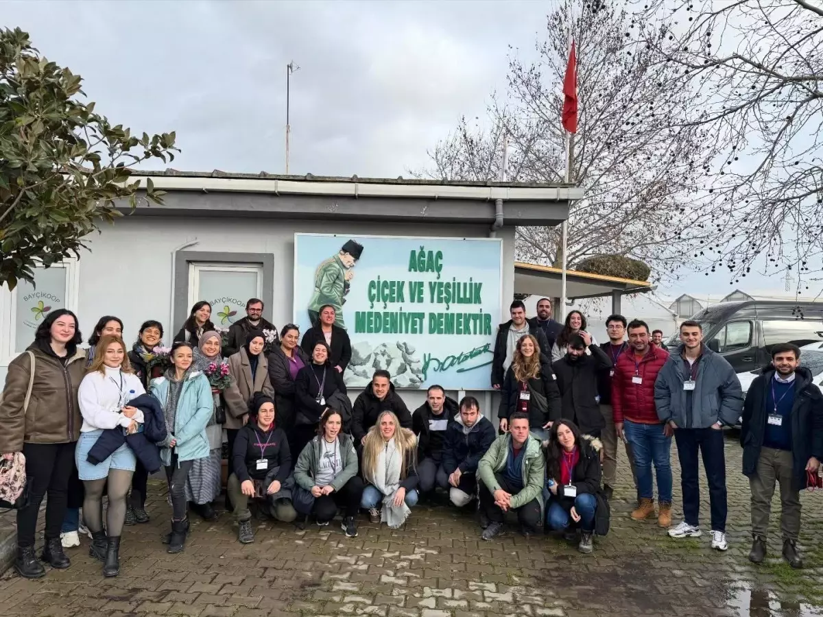 Bayındır Çiçekçilik Eğitimde Uluslararası Buluşma