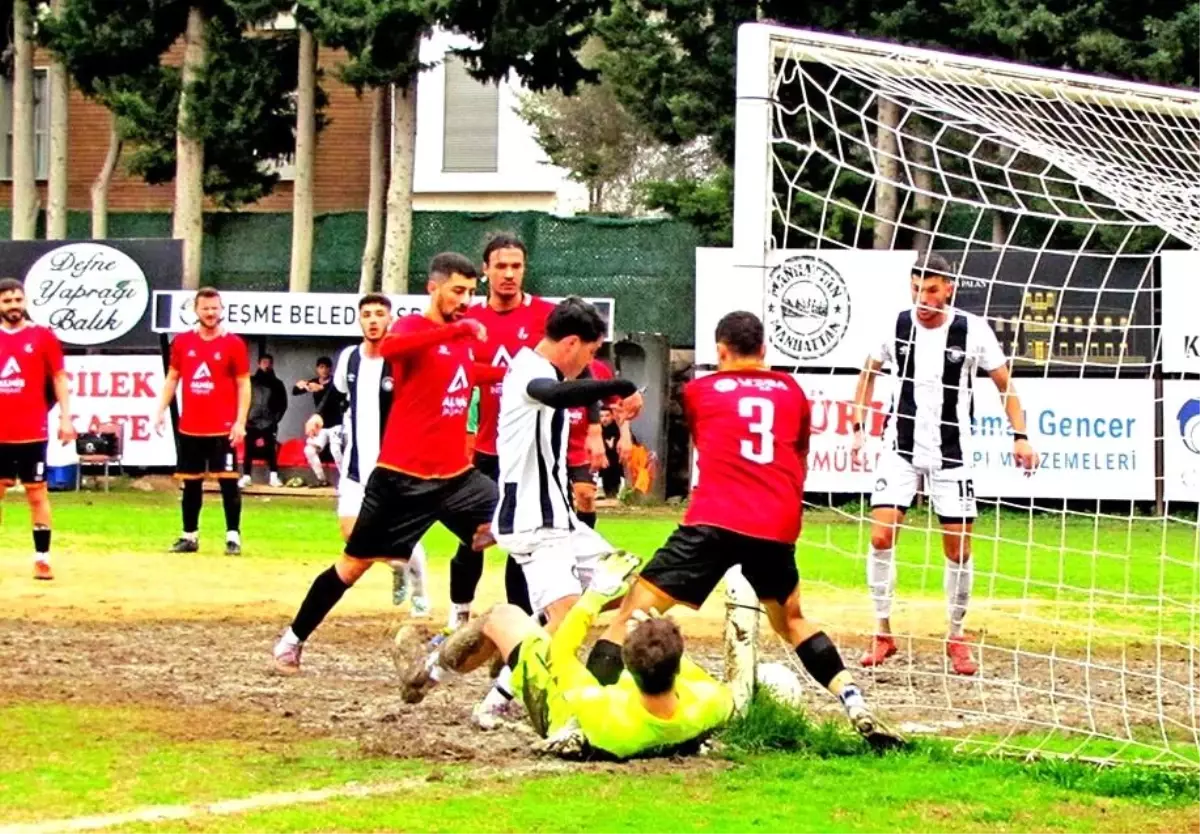 Çeşme, Dramaların İçinde Ligde Kaldı! 3-2 Galip!