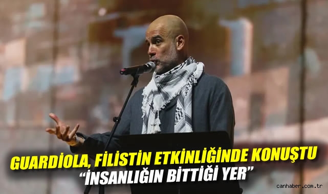 Guardiola’dan Filistin’e Destek Mesajı!