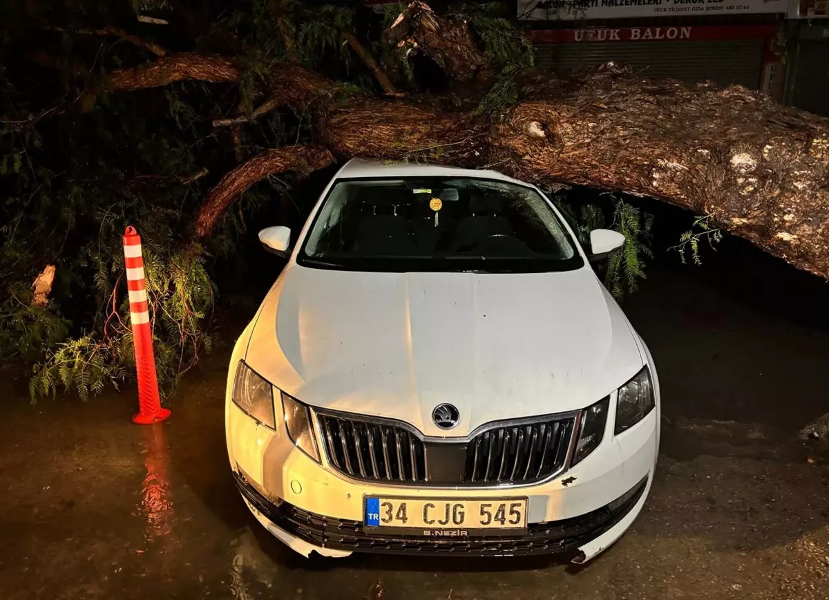 İzmir’de Fırtına ve Sağanak Hayatı Olumsuz Etkiledi!