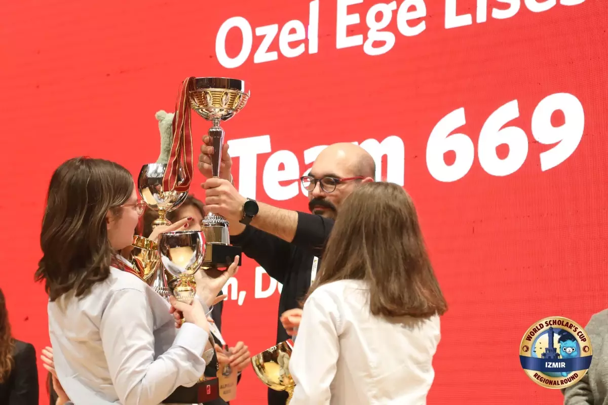 Ege Lisesi’nde Dünya Şampiyonu Öğrenciler!
