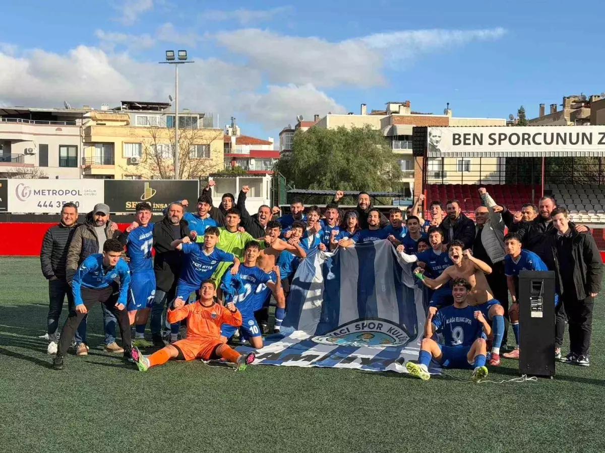 Aliağa Helvacı Spor U-18, İzmir Şampiyonu Oldu!