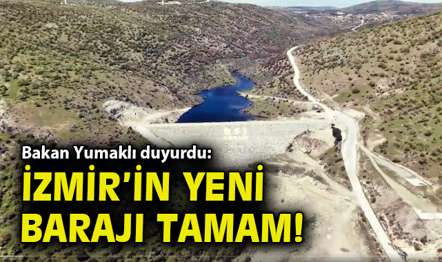 İzmir Bergama’ya Güç Katacak Baraj Tamamlandı!