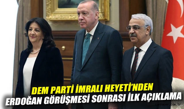 DEM Parti İmralı Heyeti’nden Barış Vurgusu