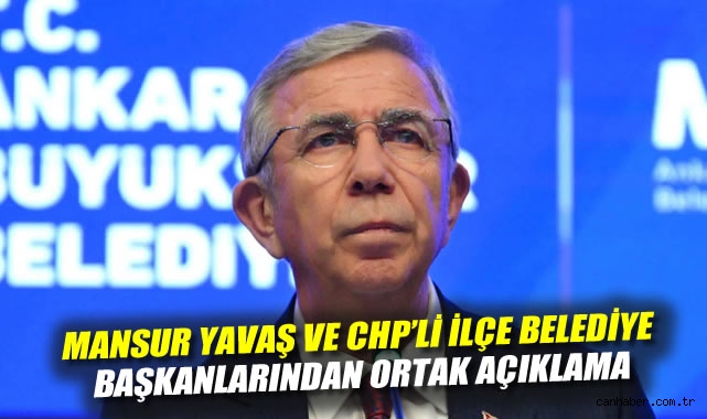 CHP’li Başkanlar Yavaş’ın Evinde Buluştu!