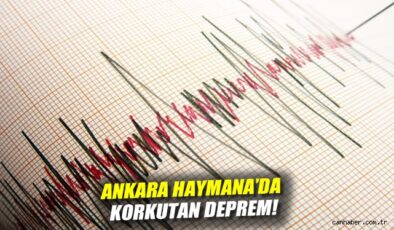 Haymana’da 3.9 Büyüklüğünde Deprem Meydana Geldi!