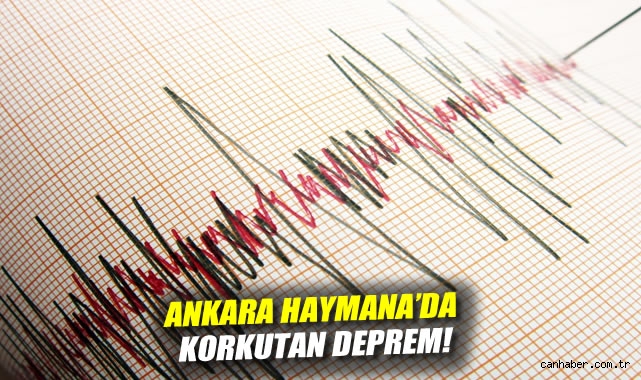 Haymana’da 3.9 Büyüklüğünde Deprem Meydana Geldi!