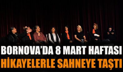 Bornova’da Kadın Hikayeleri Sanatla Anlatıldı