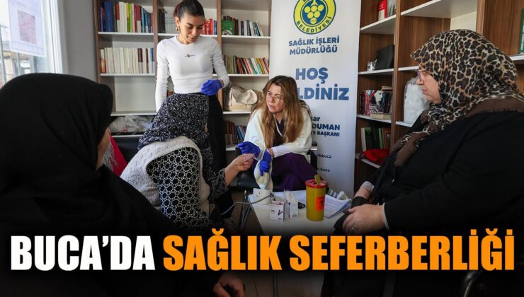 Buca’da Ücretsiz Sağlık Tarama Hizmeti Başladı!