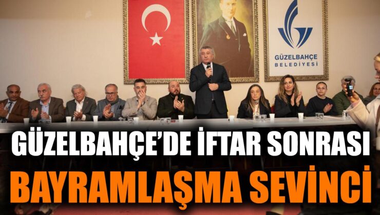 Güzelbahçe’de Bayramlaşma ve Dayanışma Vurgusu