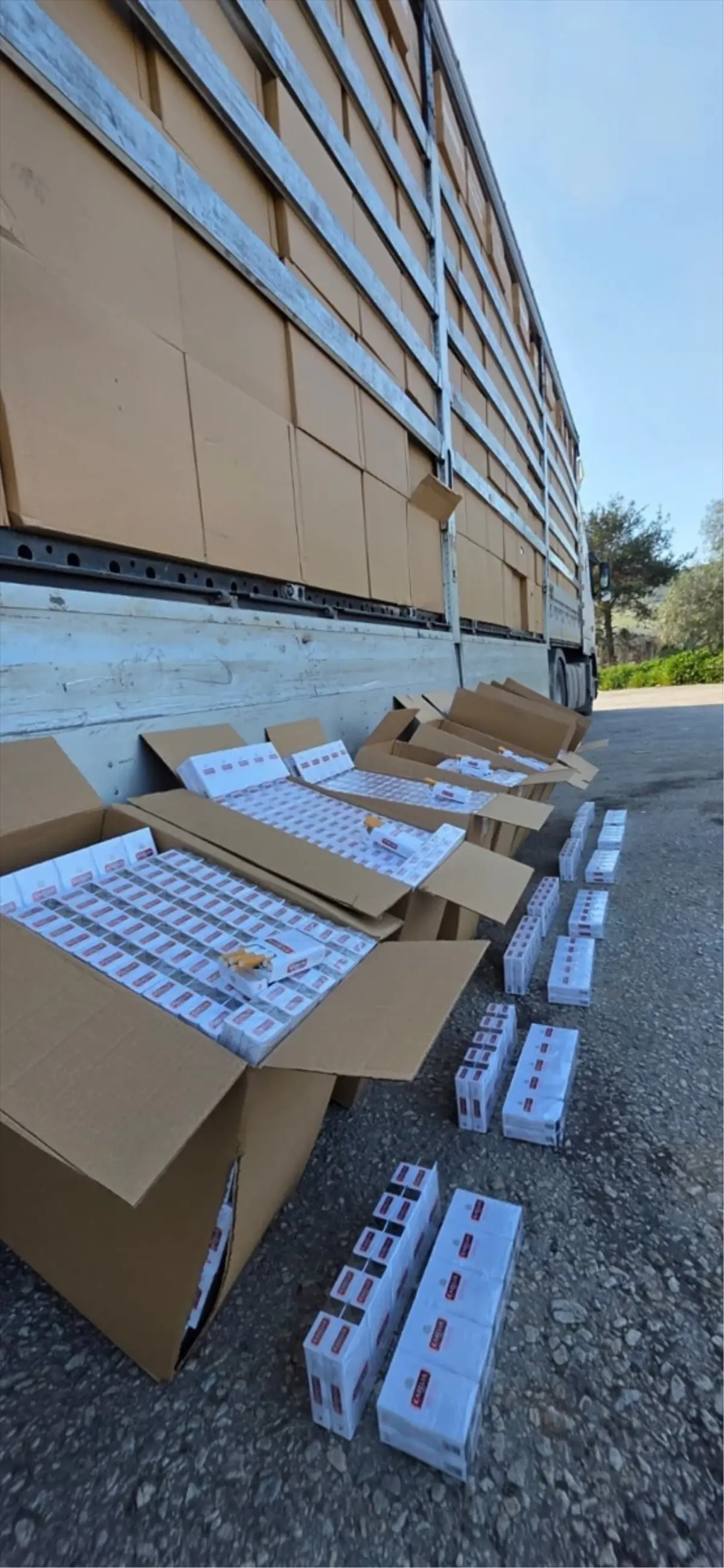 İzmir’de 500 Bin Paket Kaçak Sigara Ele Geçirildi!