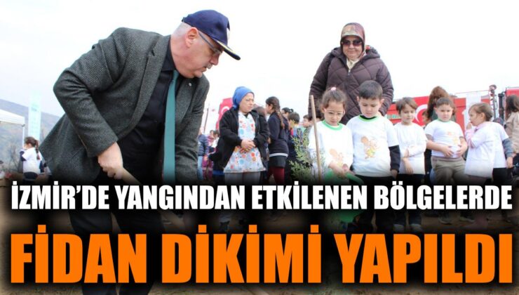 Ödemiş’te Fidan Dikim Etkinliğiyle Doğa Yenileniyor