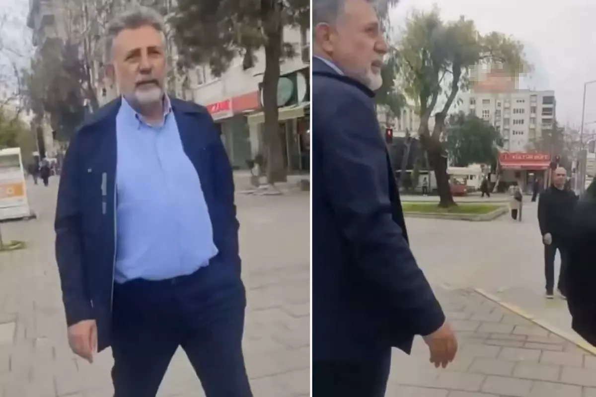 İzmir’de Eski Başkan’a Sokakta Sert Tepki!