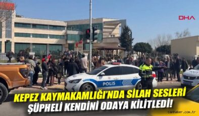 Kepez’de Hükümet Konağı’nda Korku Dolu Anlar!