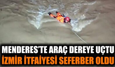 Otomobil Dereye Uçtu, Kahramanlar Kurtardı!