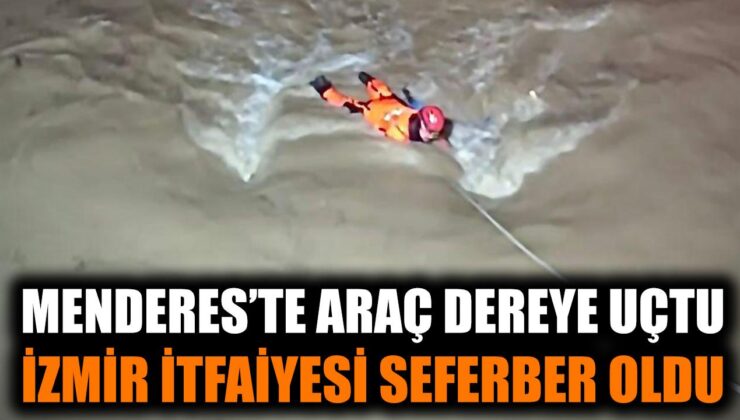 Otomobil Dereye Uçtu, Kahramanlar Kurtardı!
