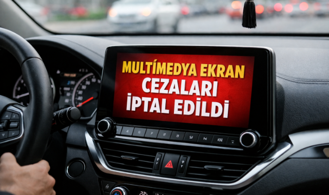 Trafikte Yeni Düzenleme: Ekran Cezaları İptal!
