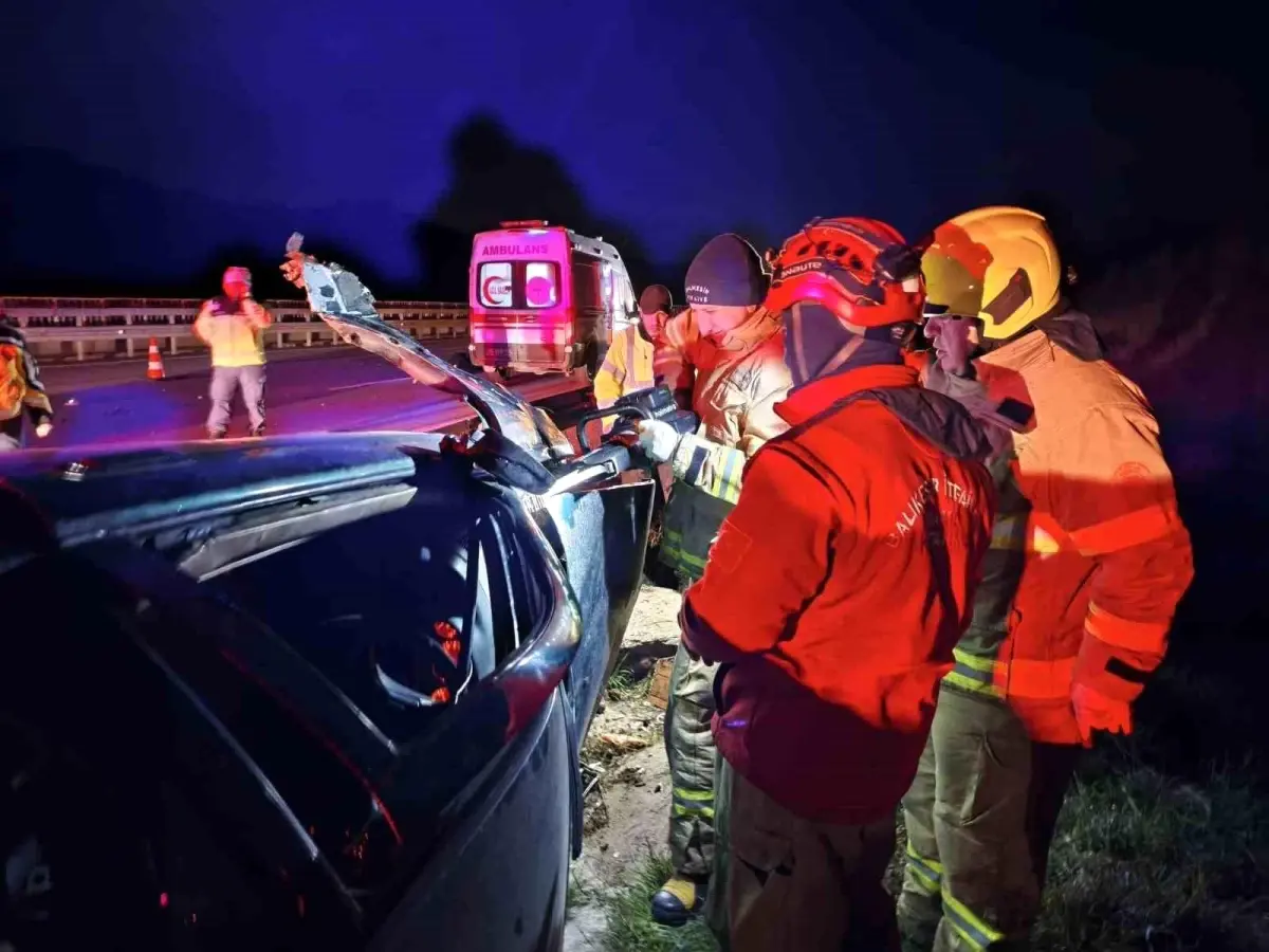 Balıkesir’de Trafik Kazası: 1 Kişi Hayatını Kaybetti