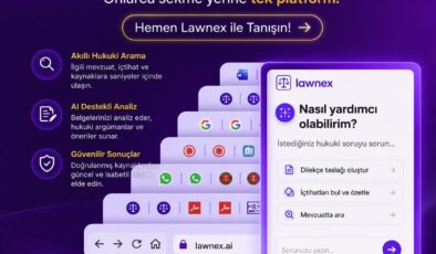 Hukuk Bürolarında Yeni Trend: Yapay Zeka Destekli Çalışma Sistemi Yaygınlaşıyor