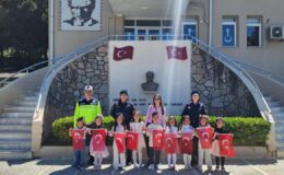 Minik Öğrenciler Jandarmayı Ziyaret Etti