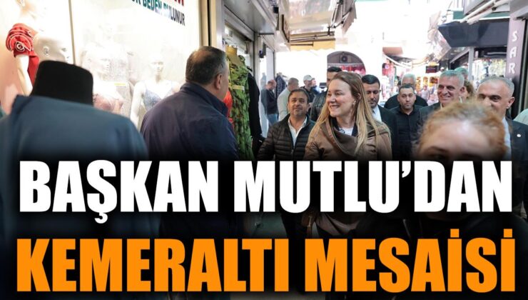 Kemeraltı’na Festival Müjdesi! Esnafla Buluştu