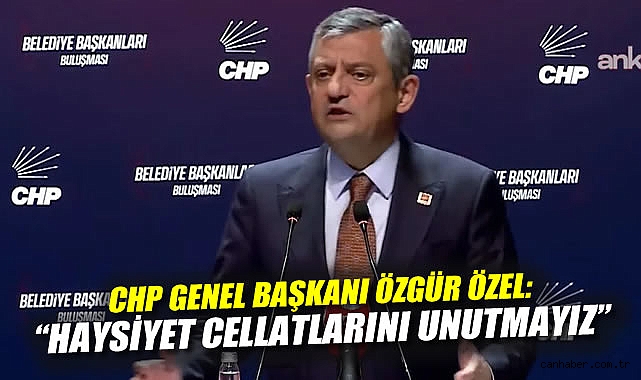 Özgür Özel: CHP İktidarı Yolda, Baskıya Boyun Eğmeyeceğiz