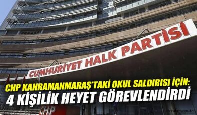 Kahramanmaraş’taki Okul Saldırısına Şok Yanıt!