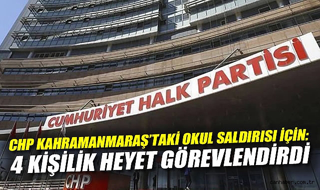Kahramanmaraş’taki Okul Saldırısına Şok Yanıt!