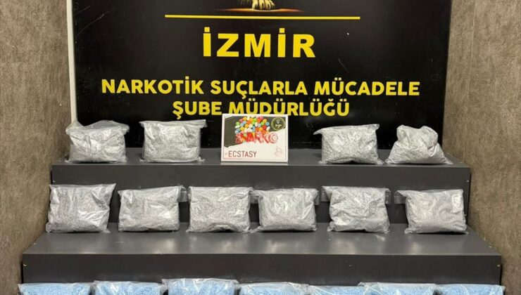 İzmir’de 101 Bin Uyuşturucu Hap Ele Geçirildi!
