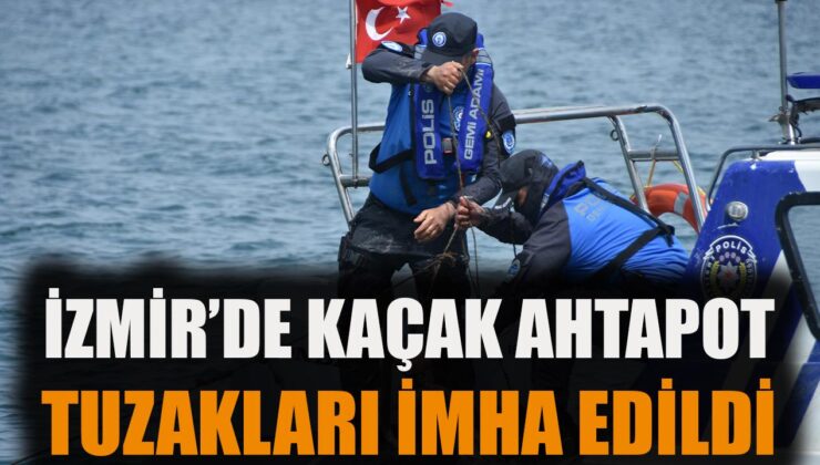 Deniz Polisi Kaçak Tuzakları Topladı!