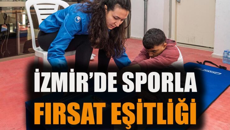 İzmir’de Çocuklar Sporla Gelecekleri İçin Ölçülüyor!