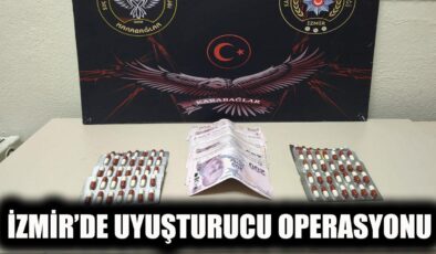 İzmir’de Uyuşturucu Ticareti Yapan Şüpheli Yakalandı!