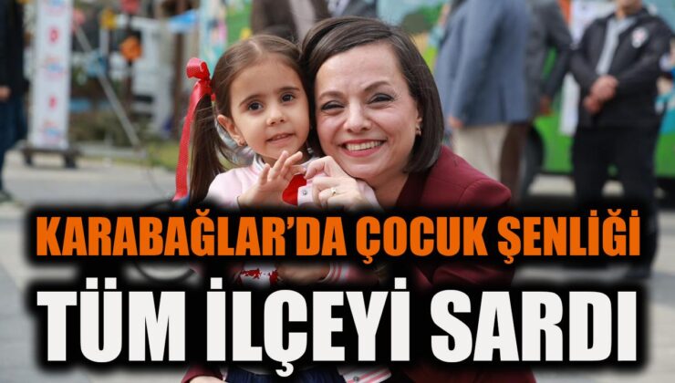 Karabağlar’da Çocuklar İçin Neşeli Bayram Şenliği!