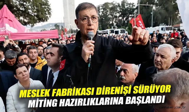 Meslek Fabrikası Direnişi Üçüncü Gününde Devam Ediyor