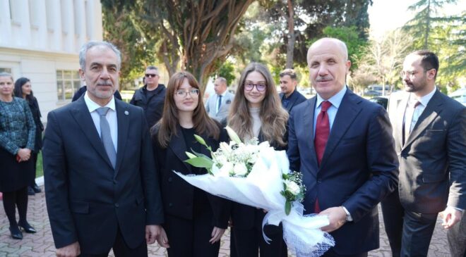 YÖK Başkanı İzmir’de Ege Üniversitesini Ziyaret Etti