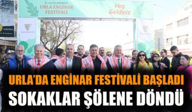 Urla Enginar Festivali’nde Renkli Şölen Başladı!